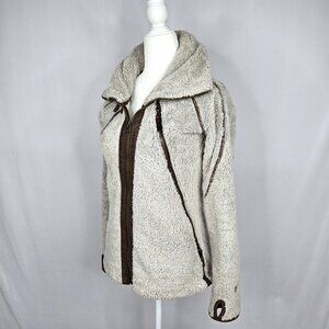 KÜHL | Fleece Jacket | Hooded Thumbhole Zip | Beige | XS